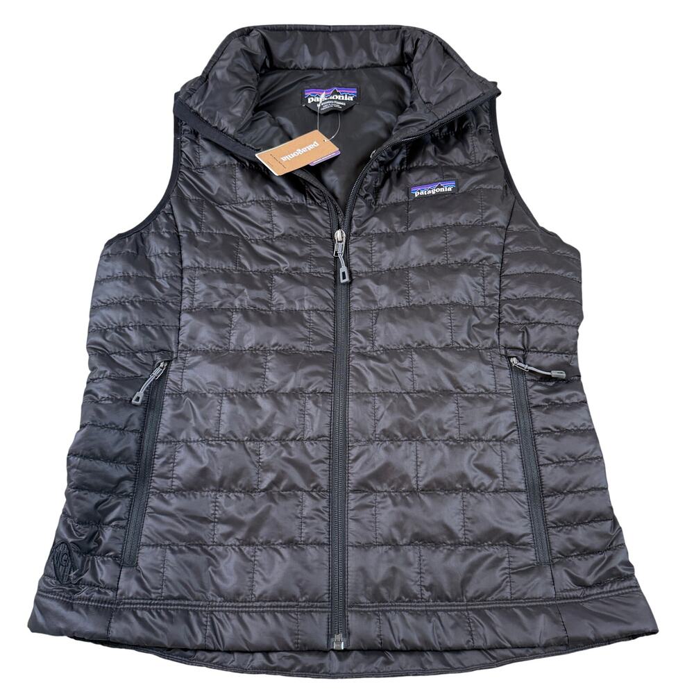 NWT Patagonia Women’s M Nano Puff Insulated Vest Black Style 84247 Winter